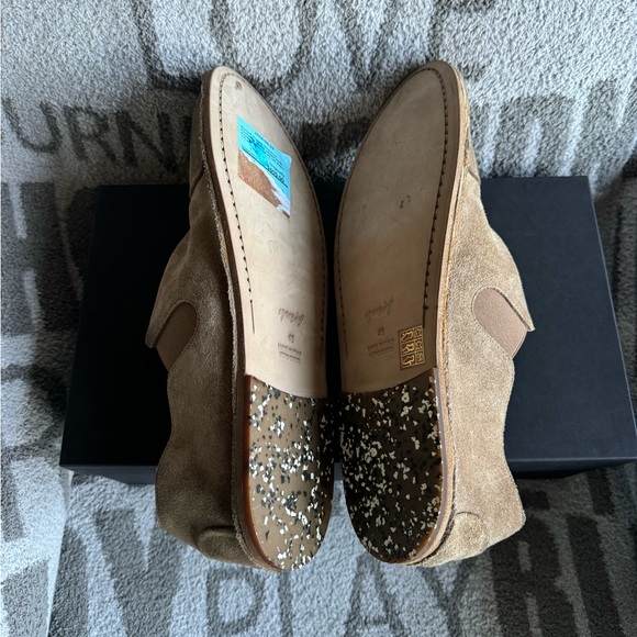 Marsell Strasacco Elastic Slippers Hazelnut Suede Loafers 45/12 - Picture 2 of 11